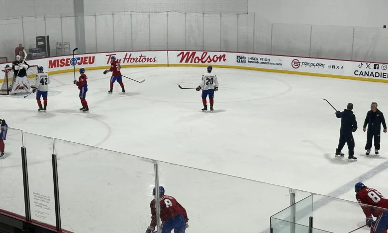 Juraj Slafkovsky lost his spot on the first line