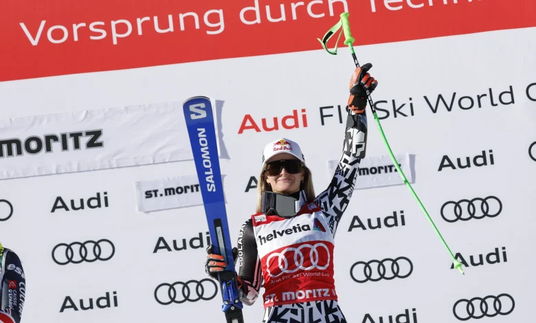 'Just incredible': Robinson wins first World Cup Super G