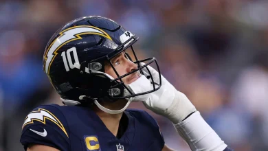 Justin Herbert will not play on Sunday