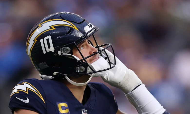 Justin Herbert will not play on Sunday