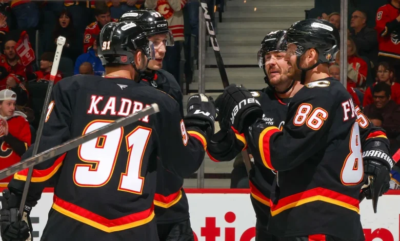 Kadri gets 3 points, Flames stay hot with win against Sabres