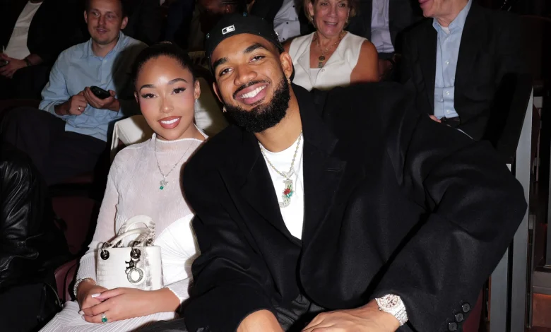 Karl-Anthony Towns, Jordyn Woods Announce Engagement in Photos After Knicks' Xmas Win