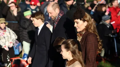 Kate Middleton Puts a Sophisticated Spin on Festive Plaid for Christmas Day at Sandringham