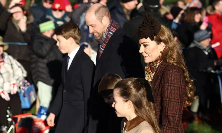 Kate Middleton Puts a Sophisticated Spin on Festive Plaid for Christmas Day at Sandringham
