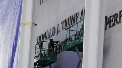 Kennedy Center adds Trump's name to building