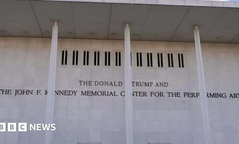 Kennedy Center seeks $1m from musician who cancelled after Trump name added to venue