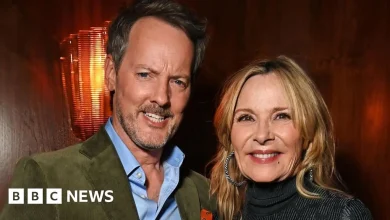 Kim Cattrall marries fiancé she met at BBC Woman's Hour