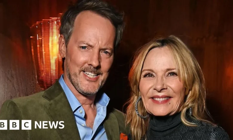 Kim Cattrall marries fiancé she met at BBC Woman's Hour