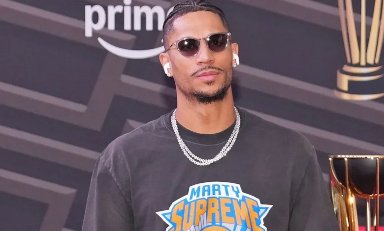 Knicks star pays subtle tribute to superfan Timothée Chalamet before NBA Cup final