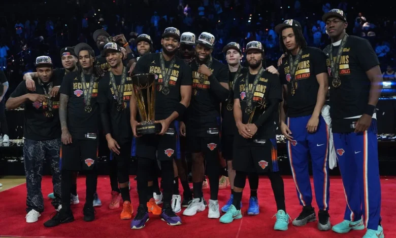 Knicks will not hang NBA Cup banner in Madison Square Garden: Sources