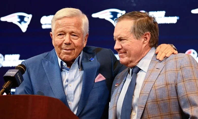 Kraft, Belichick appear on 2026 Hall of Fame ballot together