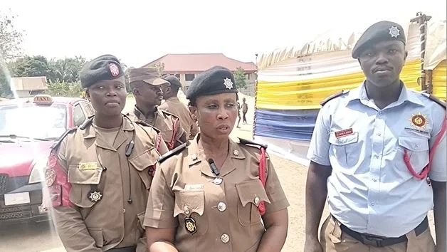 Kwabre East: GNFS trains children in fire safety ahead of Christmas