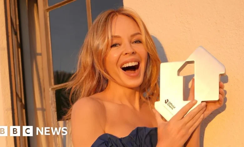 Kylie beats Wham! to UK Christmas number one