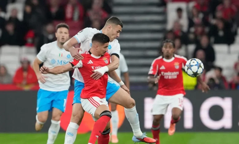 LIVE Benfica-Napoli 2-0: Barreiro di tacco anticipa Rrahmani e supera Milinkovic-Savic