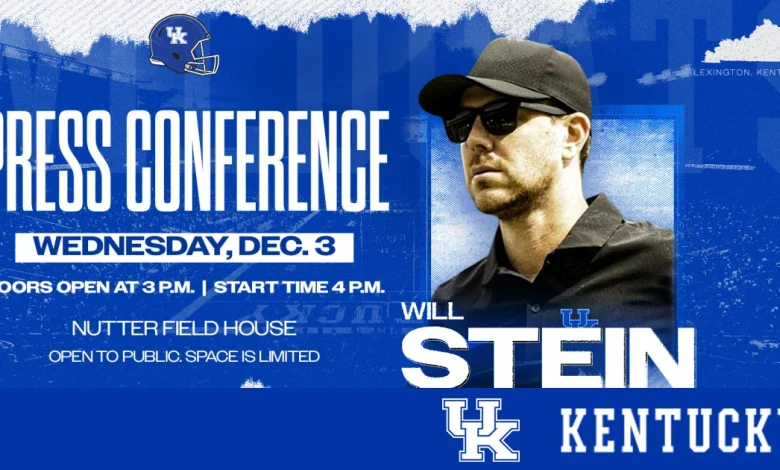 LIVE at 4: Will Stein Introductory Press Conference - UK Athletics