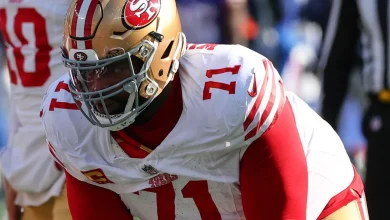 LT Williams injured on 49ers' 1st offensive play