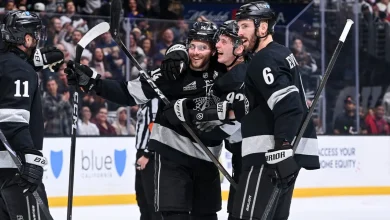 Laferriere scores 1st NHL hat trick, Kings cruise past Ducks