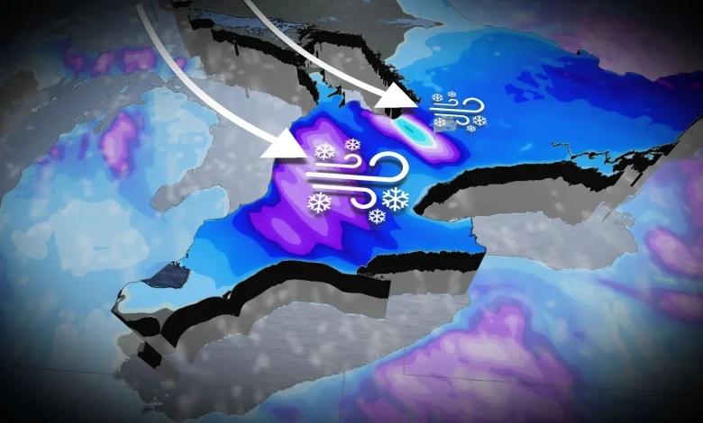 Lake-effect snow squalls to bring dangerous travel on Thursday