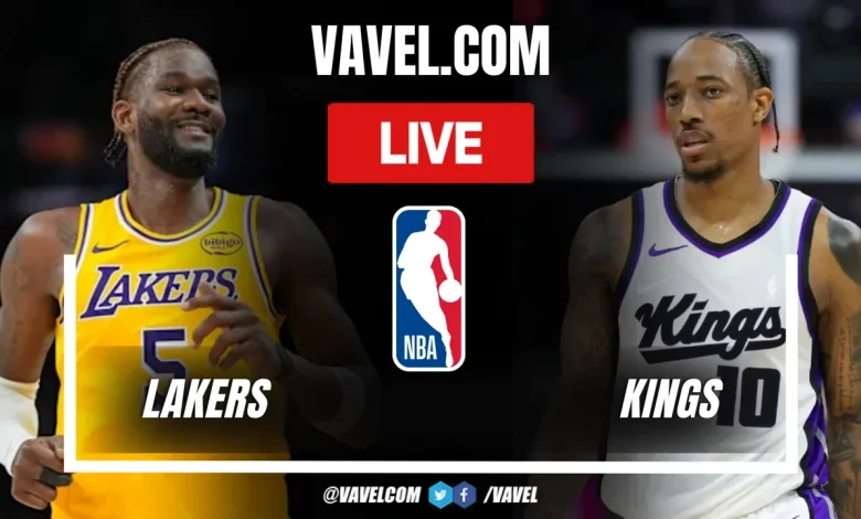 Lakers vs Kings LIVE Score Updates: Match to recover what was lost at home (30-24)