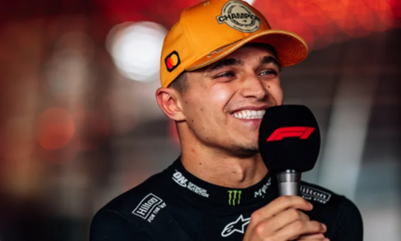 Lando Norris' first in-depth interview as the new Formula 1 World Champion