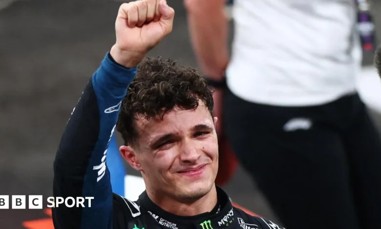Lando Norris wins F1 drivers' title in Abu Dhabi Grand Prix won by Max Verstappen