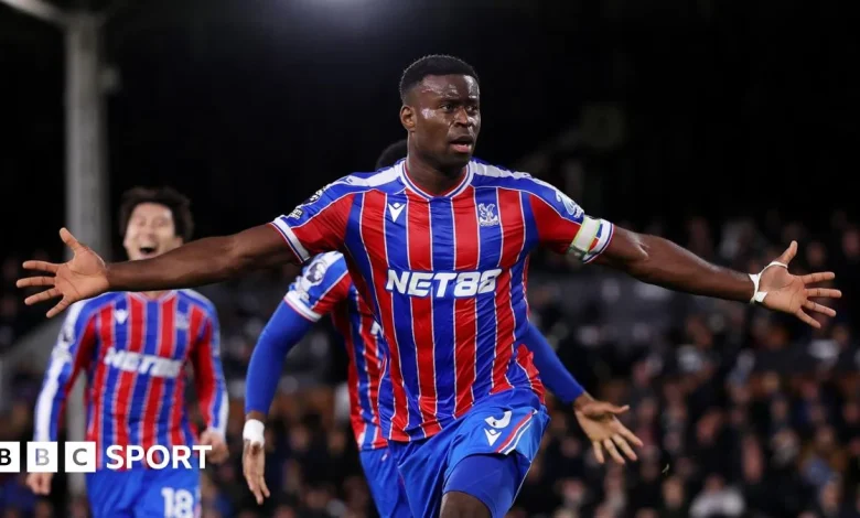 Late Guehi header secures Palace win over Fulham