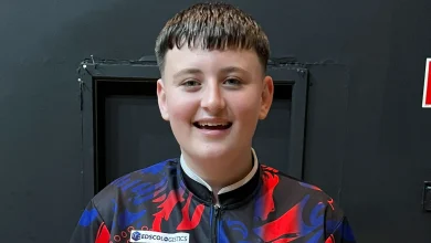 Lawrie, 15, beats No2 seed in World Championship and makes nine-darter admission