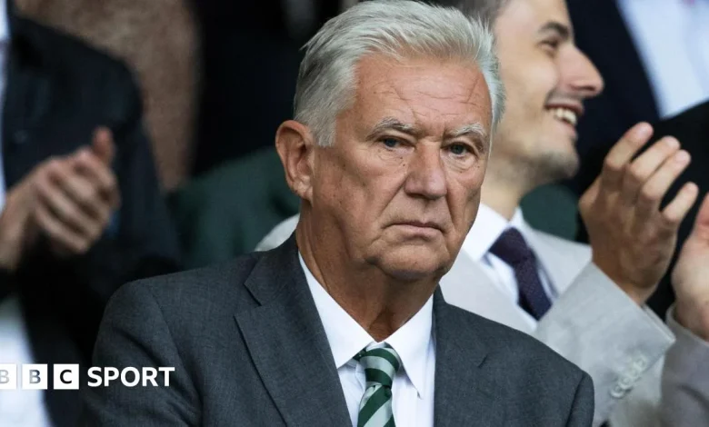 Lawwell cites 'abuse and threats' as he quits as Celtic chairman