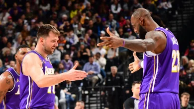 LeBron James cites ‘Luka magic’ as Dončić has 45-point triple-double