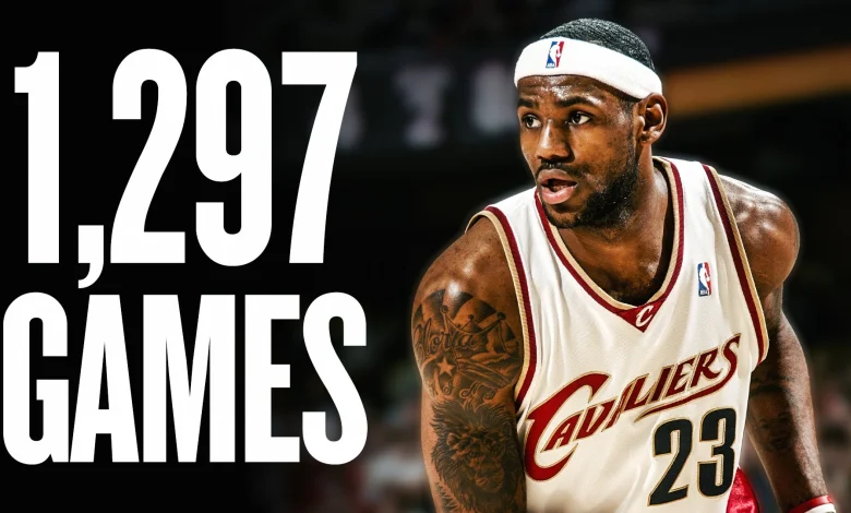 LeBron James’ double-digit scoring streak ends with assist