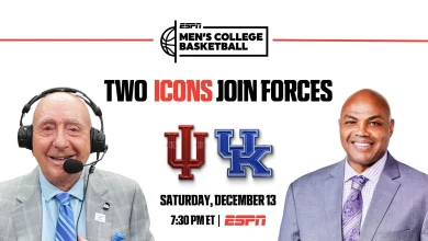 Legendary hoops icons Dick Vitale and Charles Barkley team up for two must-see college basketball telecasts this season