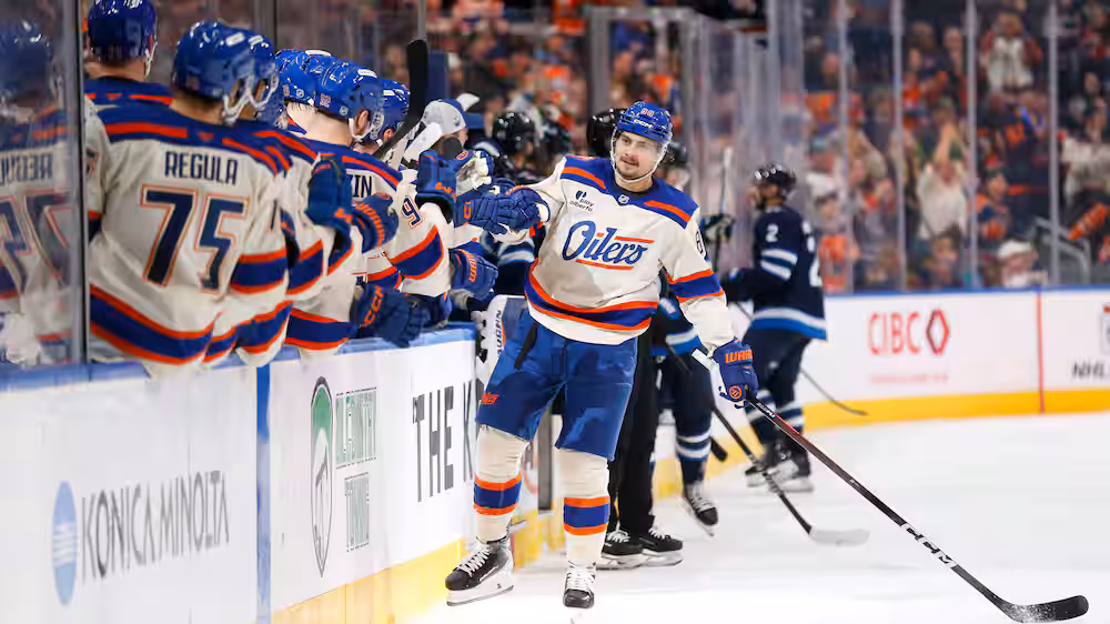 Les Oilers larguent un joueur pendant Noël