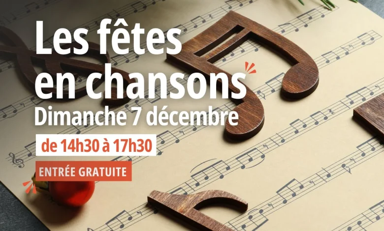 Les fêtes en chanson ! à Villeneuve-d'Ascq le dimanche 7 décembre 2025