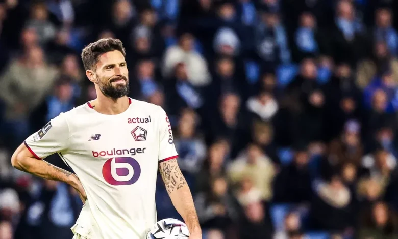 Lille-Marseille : Giroud surprenant remplaçant, l’OM avec une attaque de feu... Les compositions