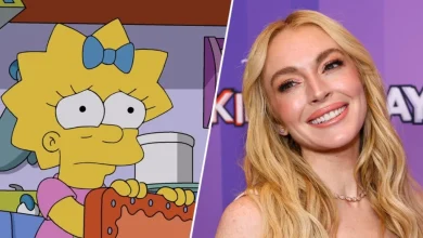 Lindsay Lohan Teases 'The Simpson' Appearance As Future Maggie