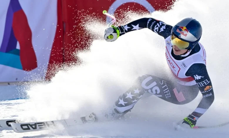 Lindsey Vonn, 41, notches first World Cup downhill win since 2018