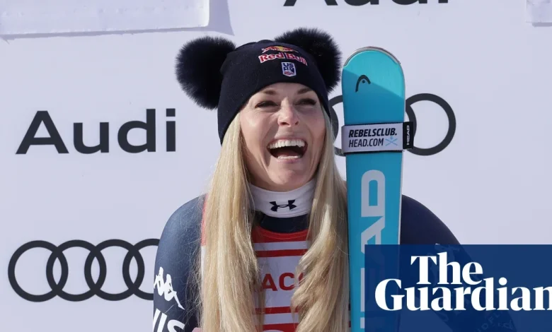 Lindsey Vonn continues remarkable comeback with World Cup ski victory at 41
