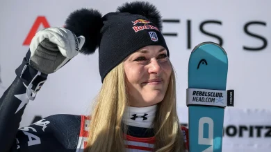 Lindsey Vonn wins downhill in St. Moritz to continue remarkable comeback