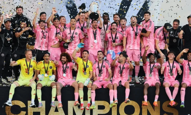 Lionel Messi et l'Inter Miami champions de Major League Soccer pour la première fois