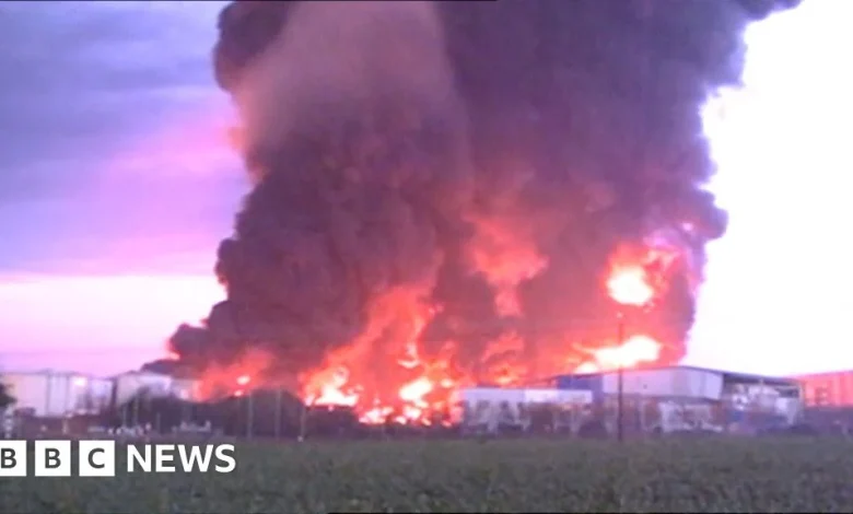 Listen to the first 999 call made after the Buncefield explosion