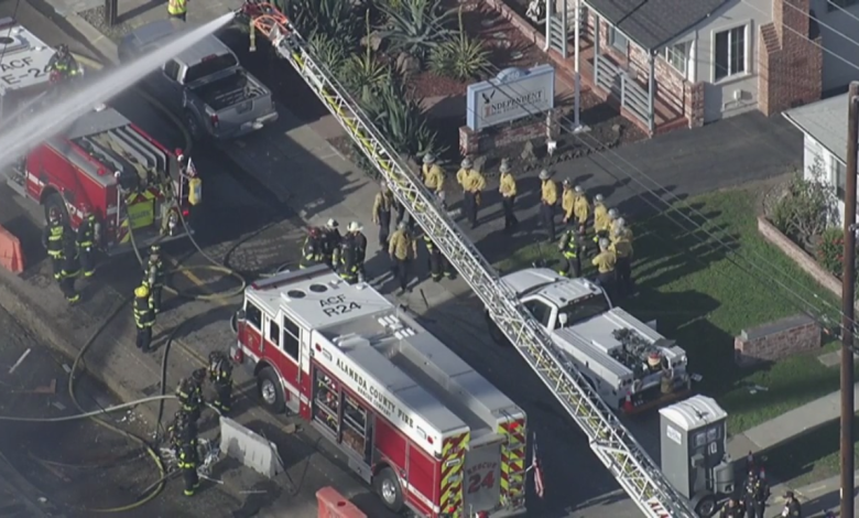 Live: Fire and possible explosion in Hayward