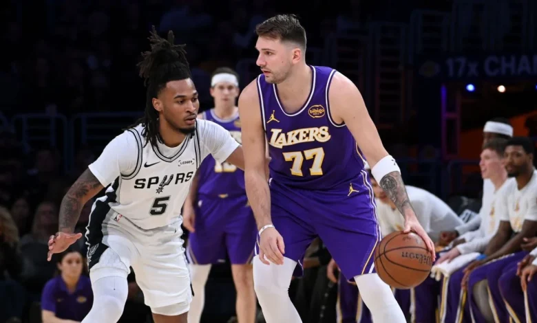 Live updates as Lakers host Spurs; Thunder on to Las Vegas