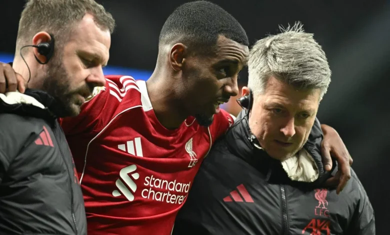 Liverpool striker Alexander Isak undergoes surgery for leg fracture, expected to miss multiple months