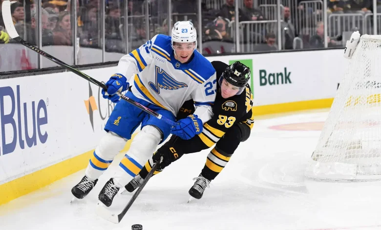 Logan Mailloux Returns To Face Canadiens For First Time Since Trade To Blues That Brought Zack Bolduc To Montreal