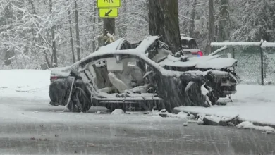 Long Island’s first snowfall triggers fatal crashes and hundreds of accidents