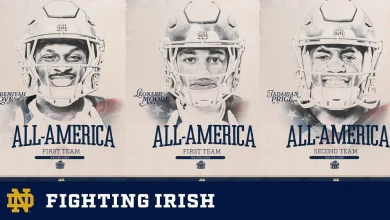 Love, Moore, Price Named 2025 Walter Camp All-Americans