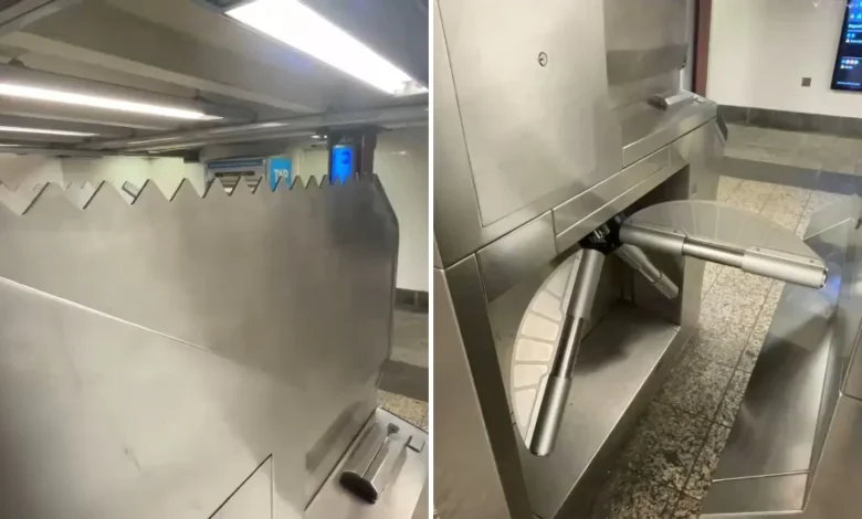 MTA to install spikes and paddles on turnstiles at all NYC subway stations as barrier for fare evaders