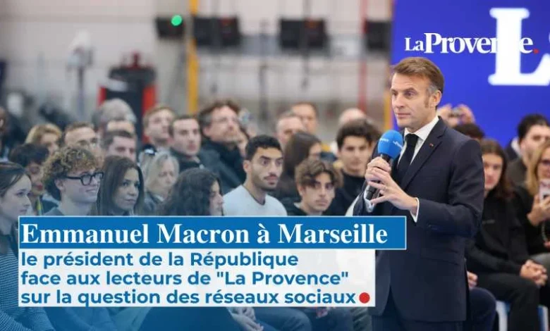 Macron à Marseille : face aux lecteurs, narcotrafic, visite des Baumettes... revivez la journée de visite présidentielle