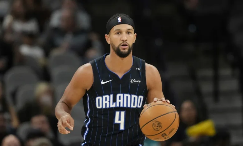 Magic guard Jalen Suggs leaves NBA Cup semifinal with hip injury