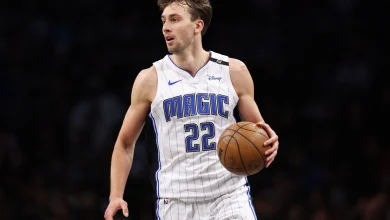 Magic's Franz Wagner exits vs. Knicks with leg injury